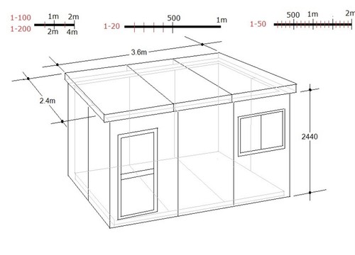 Insulated garden office - insulated,