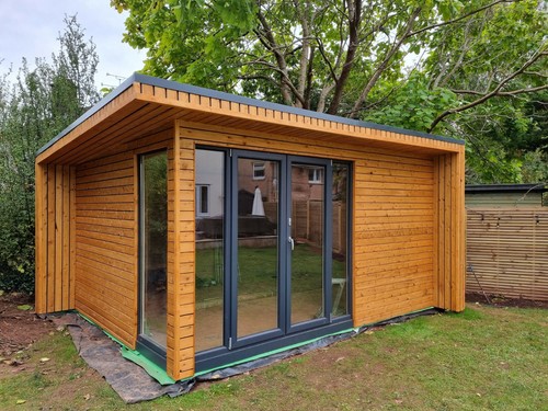 Insulated garden office diy - insulated,